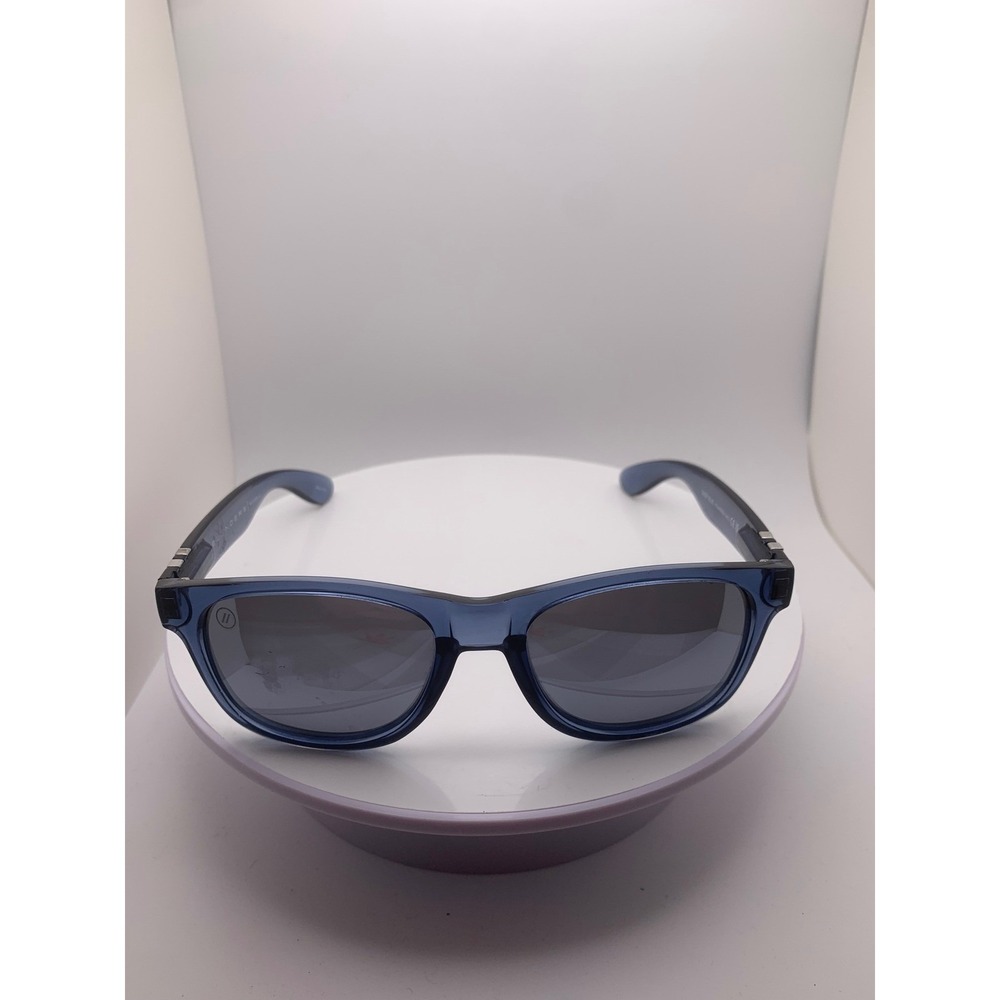 Blenders Eyewear M Class X2 Sunglasses Deep Blue Translucent Square Frames Only